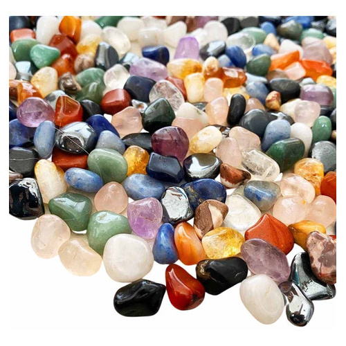 Pedras Roladas Naturais E Semipreciosas - 1 Kg De 1cm A 2cm