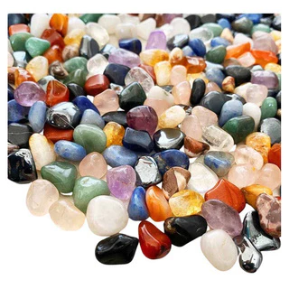 Pedras Roladas Naturais E Semipreciosas - 1 Kg De 1cm A 2cm