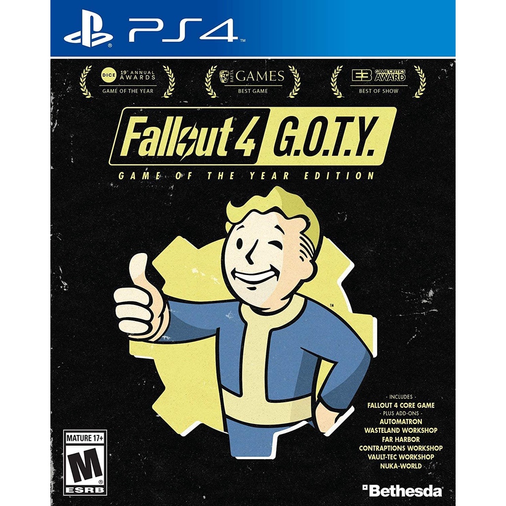Fallout 4 Goty Game Of The Year Edition Ps4 Português Física