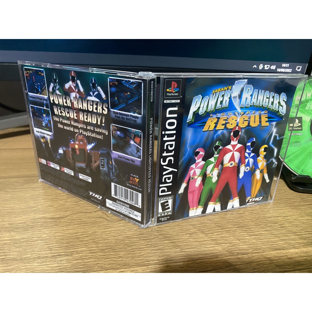 Power Rangers Lightspeed RESCUE para PS1 | Shopee Brasil