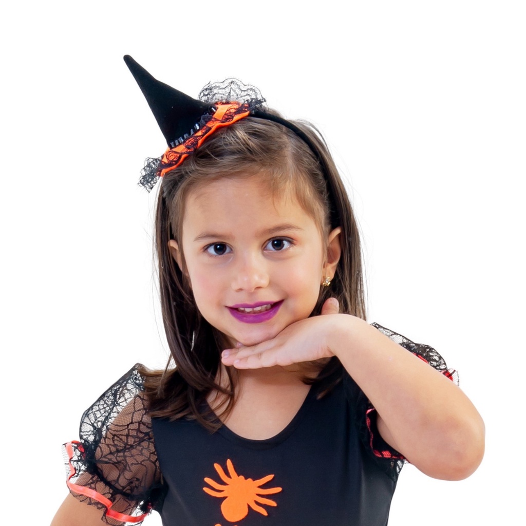 SOIMISS 4 Pçs Chapéu Pontiagudo De Bruxa De Halloween Tiara De