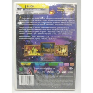 Dvd Filme A Princesa E O Sapo ( Disney ) - Original E Lacrad | Shopee ...