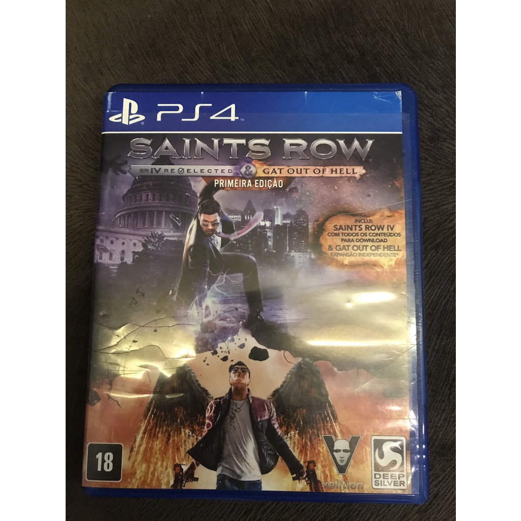 Jogo Saints Row Day One Edition PS4 Mídia Física Lacrado em
