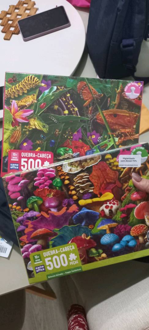 Quebra Cabeça Puzzle 500 Peças Natureza Estranha Bichos Bizarros 2977 -  Toyster - Quebra-Cabeça - Magazine Luiza