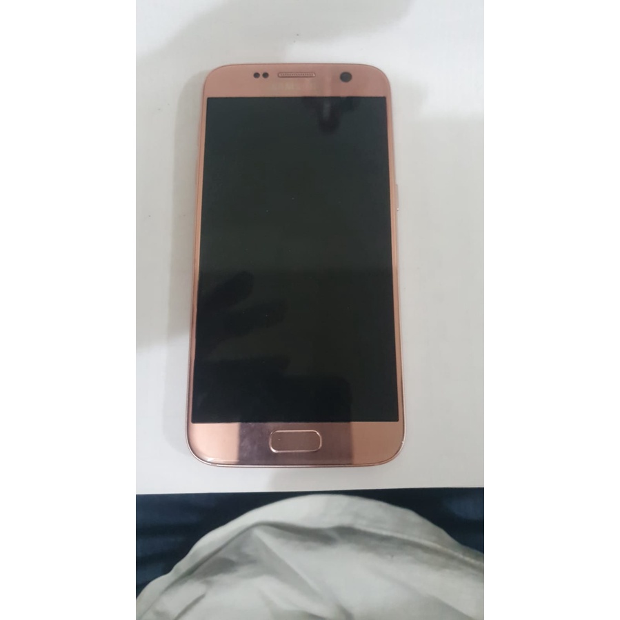 Tela Frontal Display Touch Galaxy S7 Flat Sm-g930 Original ROSA
