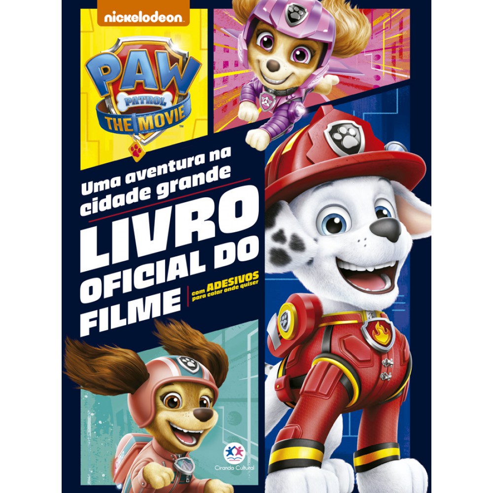 Ler e Colorir Patrulha Canina - Um filme superpoderoso