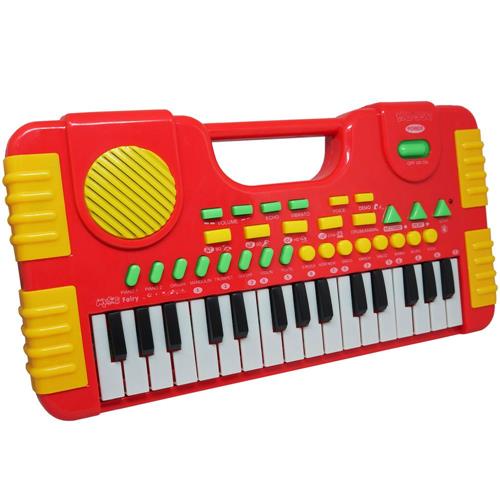 61 Teclado Infantil com Microfone teclado piano elétrico multifuncional  para estudante de piano : : Brinquedos e Jogos