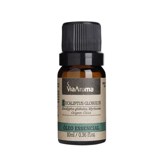 Óleo Essencial para Aromaterapia Essência 100% Natural Eucalyptus Globulus Via Aroma