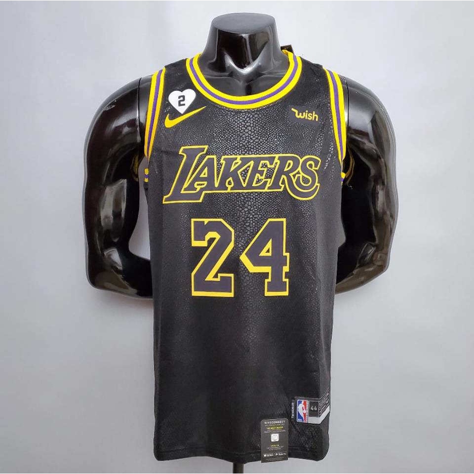 2023Nba Homens Camisa Los Angeles Lakers No.24 Kobe Bryant Colete Casual Respirável Basquetebol Jersey