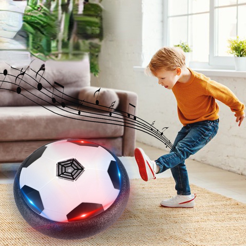 Zk20 bola de futebol interior brinquedo de futebol led luz piscando bola  brinquedos de energia do ar pairar colorido bola de música presentes do jogo  de esportes do miúdo - AliExpress