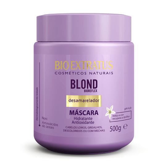 Mascara Desamarelador Blond Bioreflex 500 ML Bio Extratus