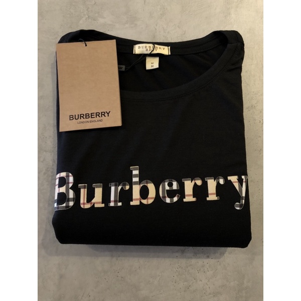 Camiseta 2025 burberry preta