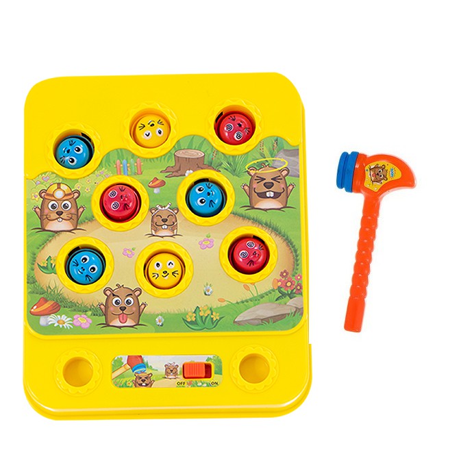 Jogo Bate Bate Animal Com 2 Martelo Animais E Musica Brincadeira Infantil  Movimento Bichinhos - Art Brink - Bonecos - Magazine Luiza