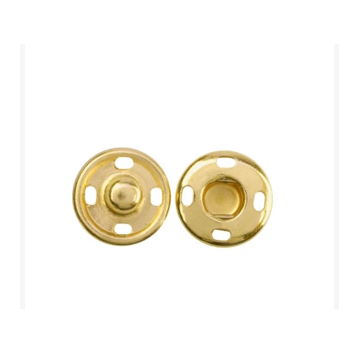 Colchete Pressão Dourado | Shopee Brasil