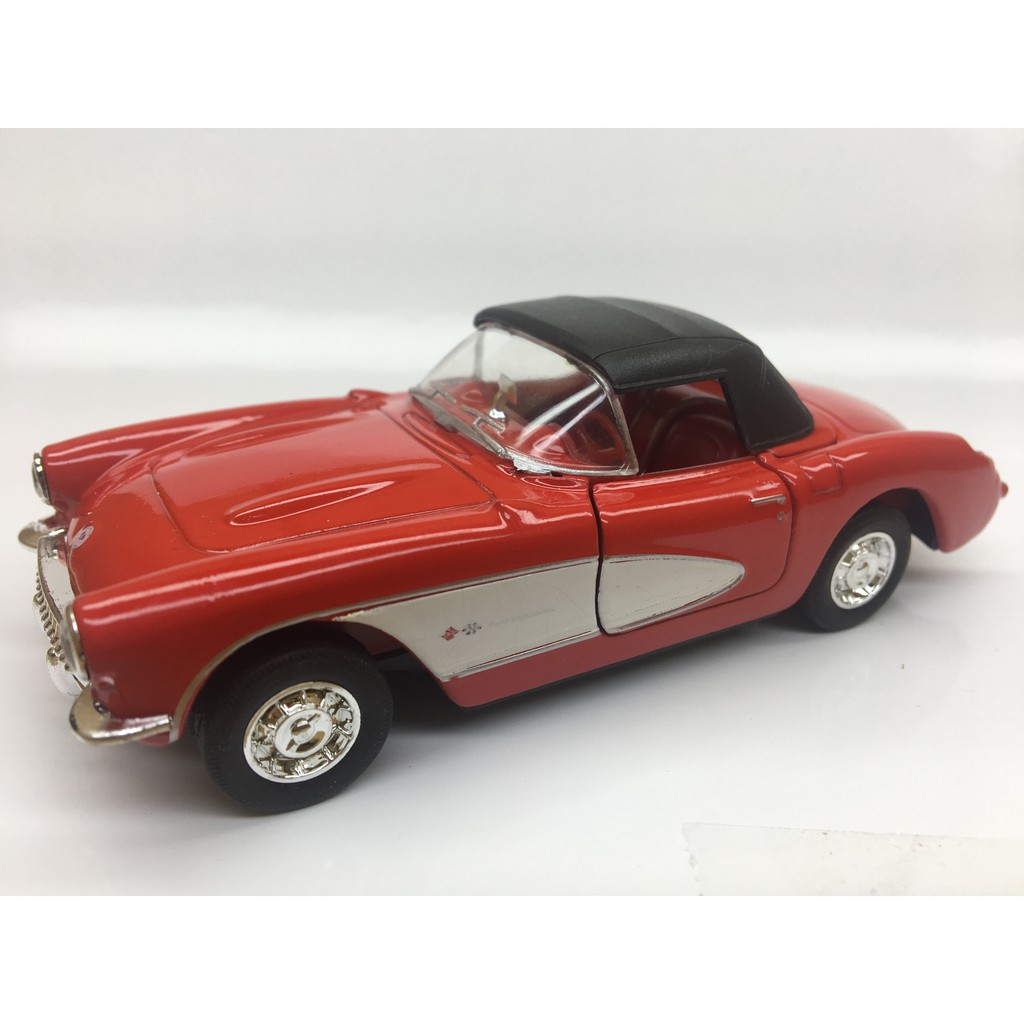 Miniatura Chevrolet Corvette 1957 escala 1/34