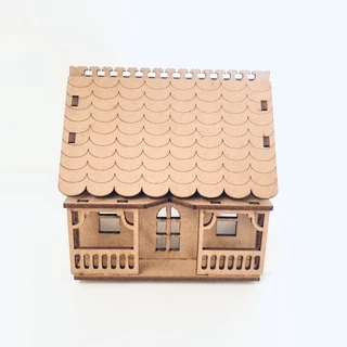 Mini Casa Decoração Mdf