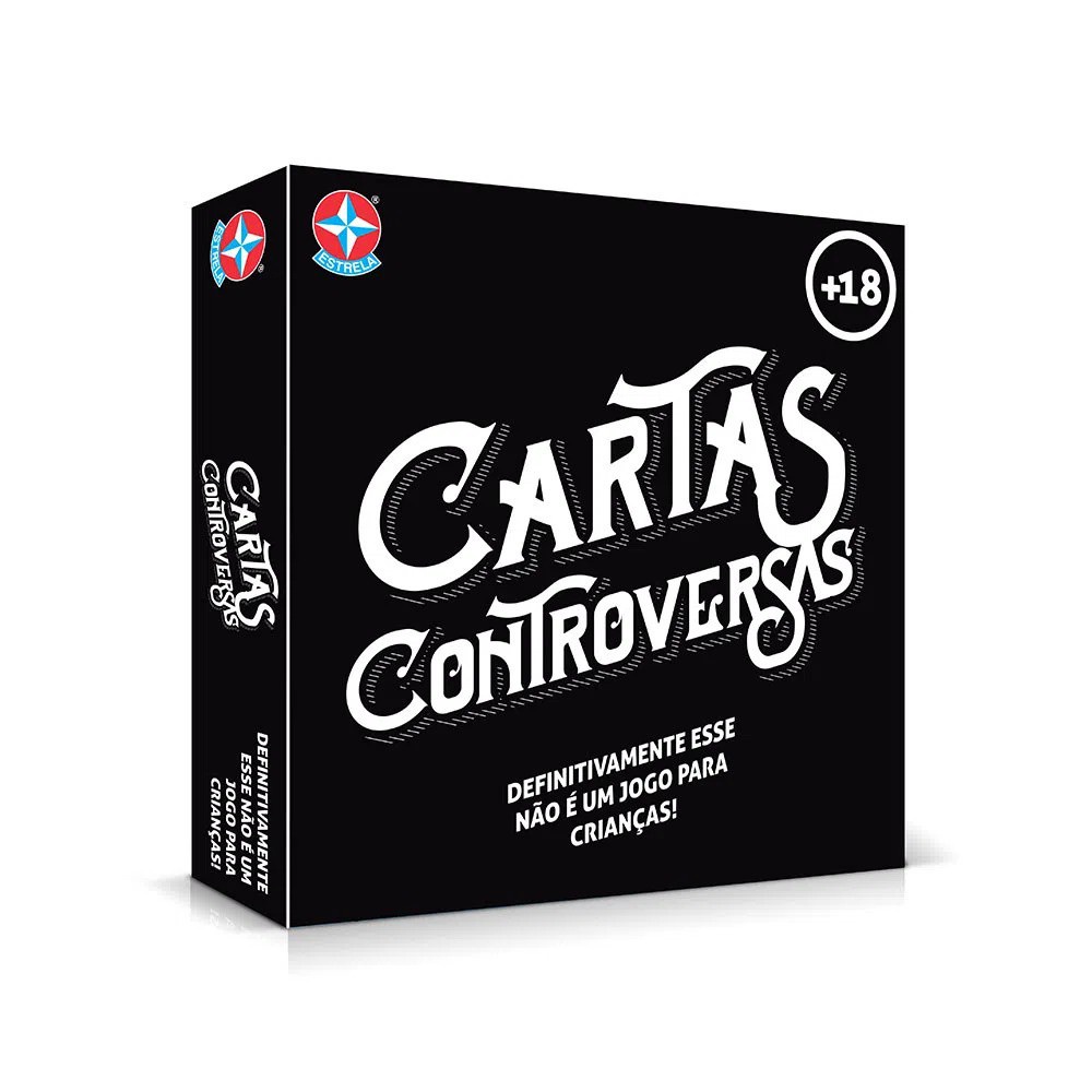Jogo De Cartas Para Adultos Estrela Cartas Controversas +18