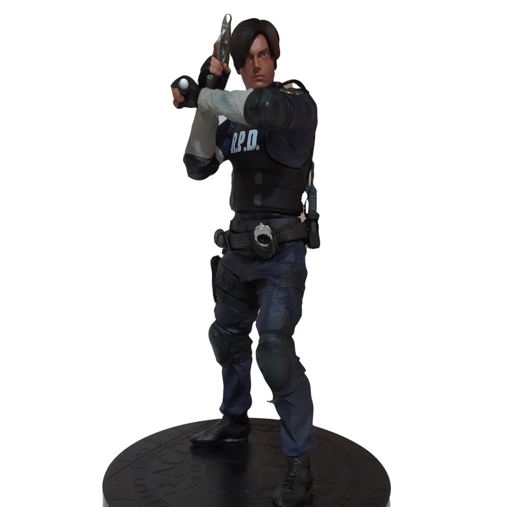 Leon Scott Kennedy Action Figure Boneco Colecionável Resident Evil 2