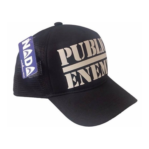 Boné Public Enemy Rap Hip Hop Pronta Entrega 