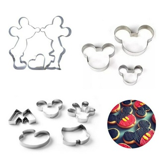 Aro Cortadores Do Mickey Mouse Para Biscoitos e Confeitaria