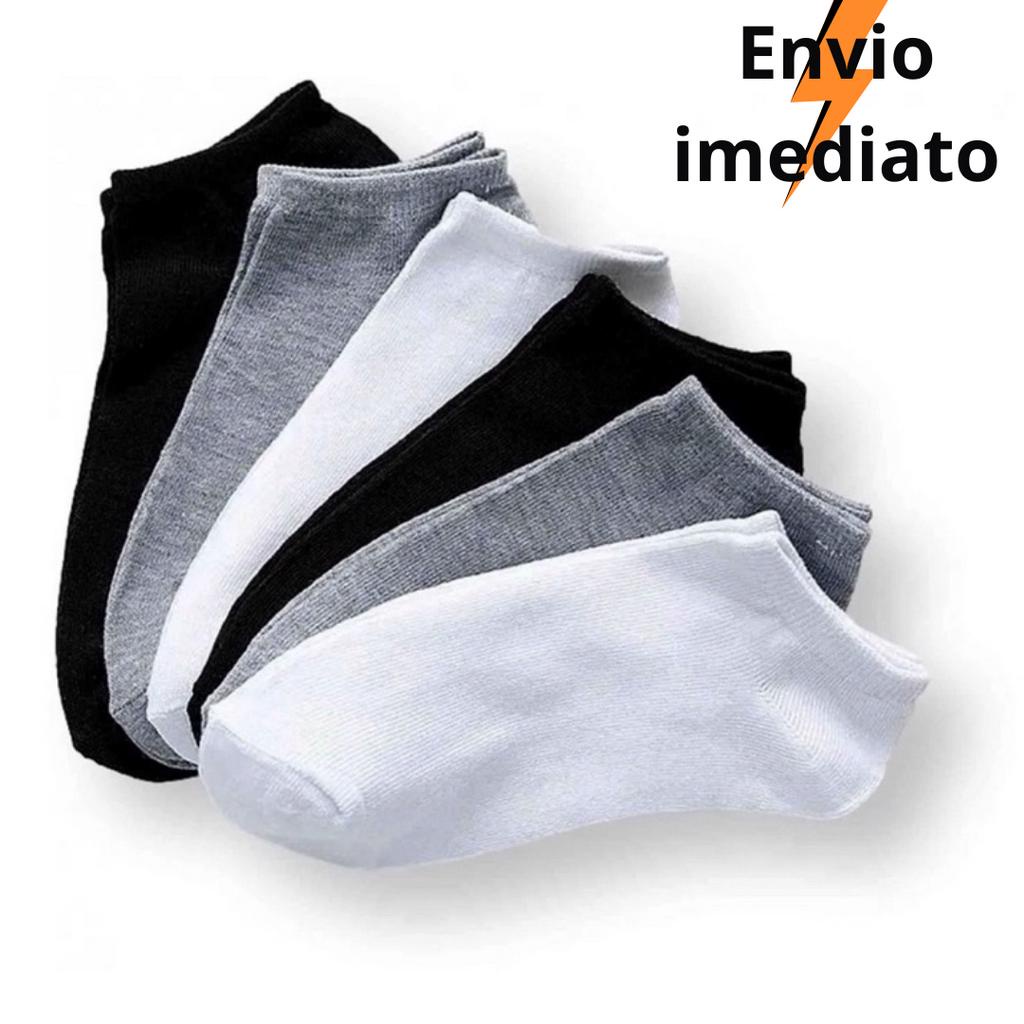 Kit com 3 pares de Meias de Qualidade Unissex