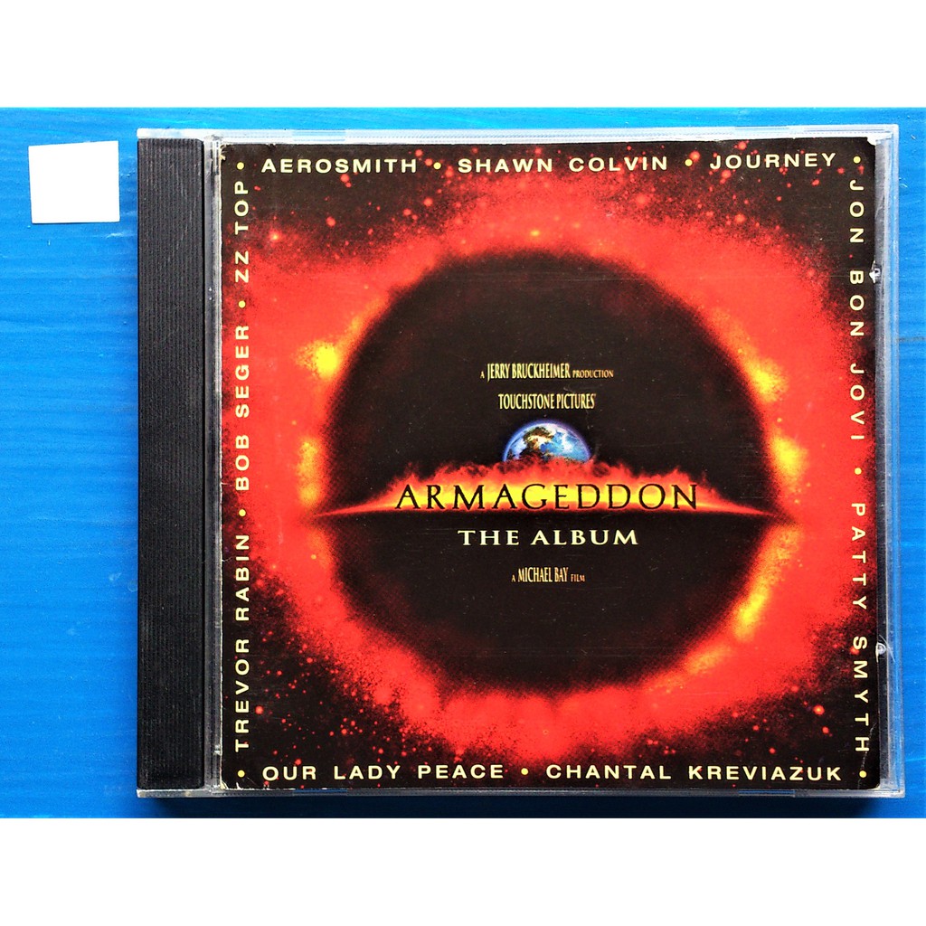 Cd Armageddon The Album - Bob Seger, Aerosmith - Trilha Filme - 1998