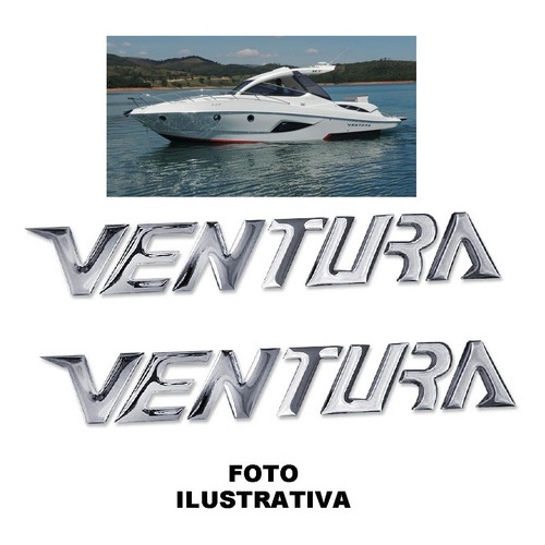 Adesivo Resinados Para Lancha Ventura (par) | Shopee Brasil