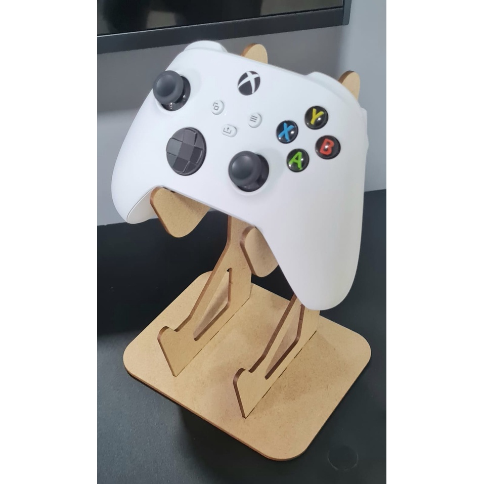 Suporte De Mesa P/ 2 Controle Video Game Enviado Desmontado PROMOÇÃO