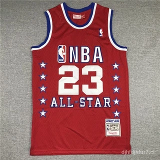 Camisa Nba Chicago Bulls No . 23 Deportes The New 89 Todas As Estrelas Vermelhas