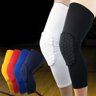 1 Pcs Sports Fitness Basquetebol Segurança Joelheira Compressão Eva Proteção Manga Brace Pad