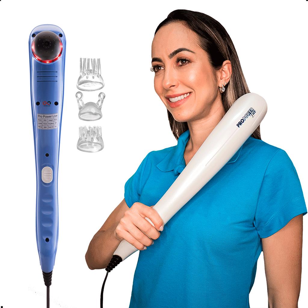 Aparelho Massageador Elétrico Recarregável Portátil p/Dor muscular pescoço  pernas coluna lombar sem fio usb fisioterapia tens relaxamento corporal