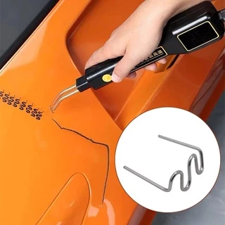 100 Pcs 0.6/0.8MM Hot Grampeador Amortecedor Do Carro Plástico Soldador/Kit De Reparo Prego Ferramentas De Solda