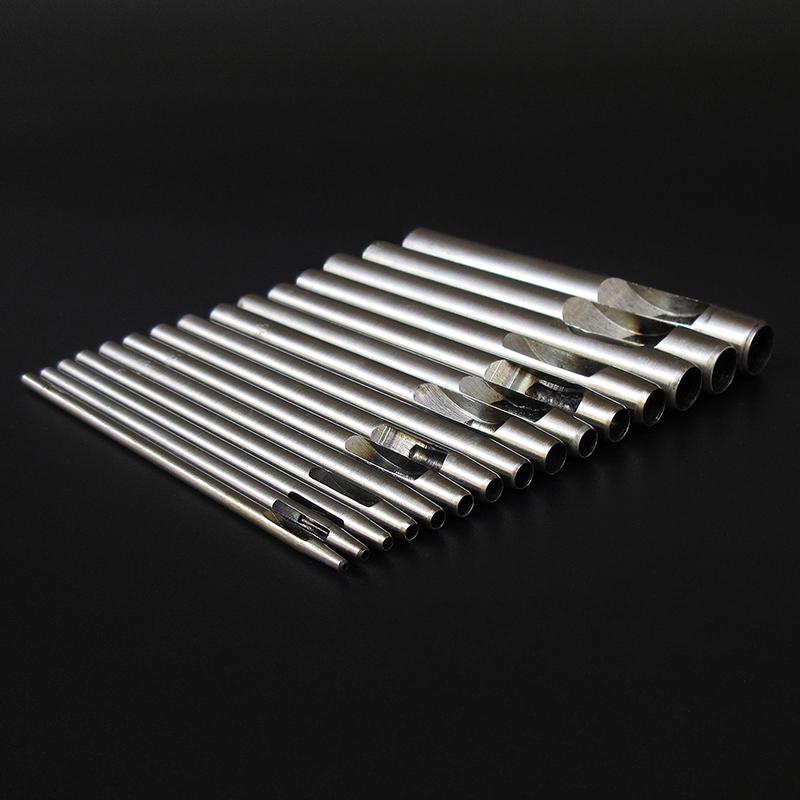 10PCS Conjunto De Punção De Couro