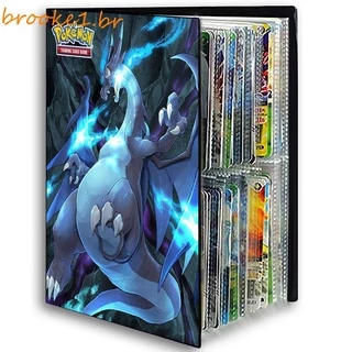 Cards Pokemon Álbum Legal 240 Pcs Modelos Mapa Fichário Pasta Lista Bolso Jogo Cartão De Titular Binder
