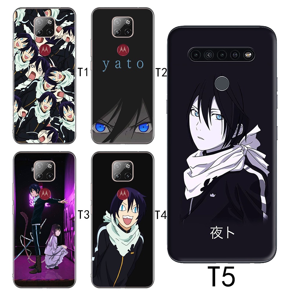 Capa Transparente Anime Noragami Yato Para Motorola G6 G7 G8 G9 Play Power Plus B20