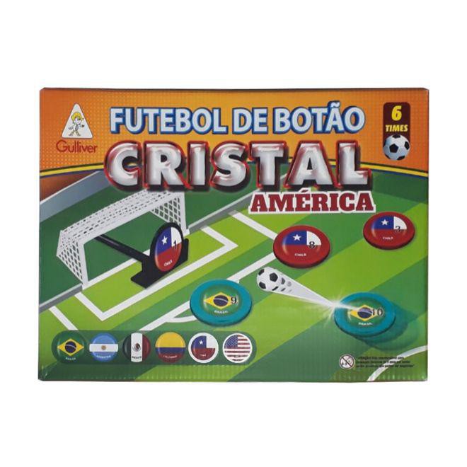 Jogo de Futebol de Botão - Cristal - Brasil x Espanha - Gulliver na  Americanas Empresas