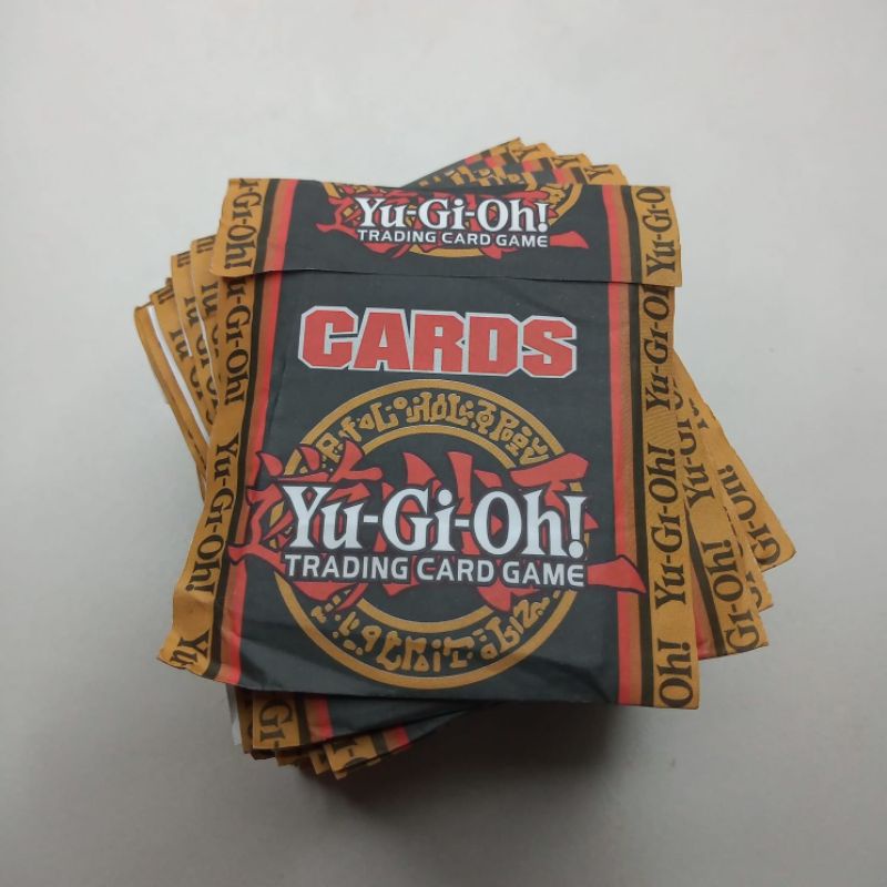 200 unidades Cards Figurinhas Yu-Gi-Oh 50 Pacotes c/4 cada