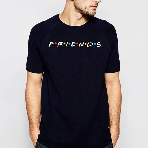 Camiseta Mais que amigos FRIENDS - Escritologia