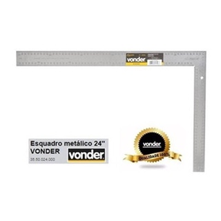 Esquadro Basico Metalico 24" 3550024000 Vonder
