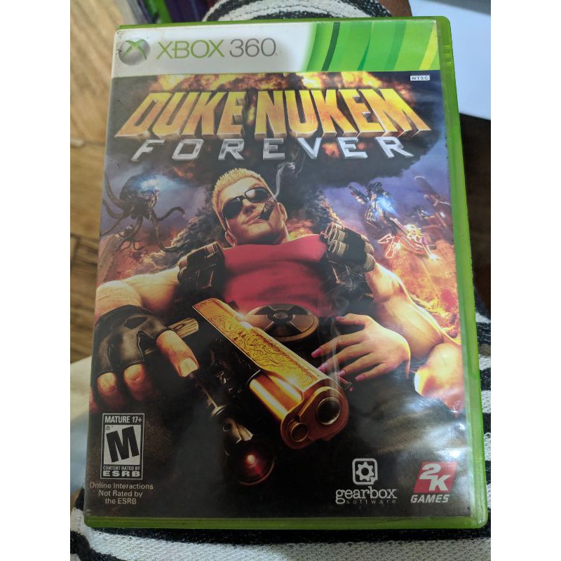 Jogo Duke Nukem Forever - Xbox 360 - Mídia Física Original