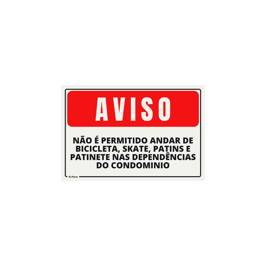 Placa Sinalização Aviso Regras Do Condomínio Vermelha 20x30 Cm Shopee Brasil 