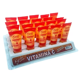 Box C/ 20 Hidratante Facial Oil Free Vitamina C da Kyrav