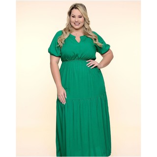 Vestidos longos store evangelicos plus size