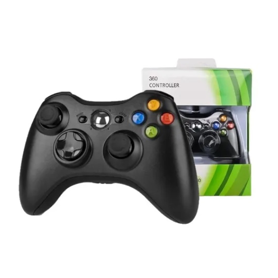 Controle Xbox 360 Sem Fio Joystick Wireless - AMS ACESSÓRIOS - Controles  Remotos, Cabos e Acessórios