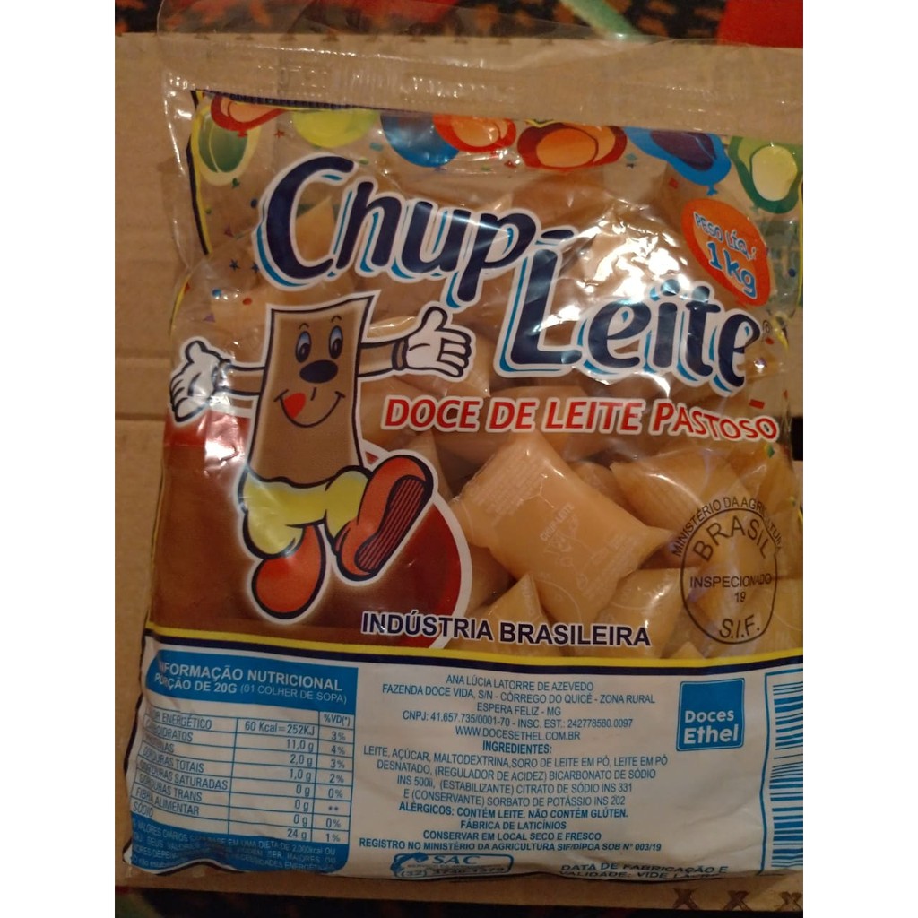 Doce de Leite Pastoso Chup Leite