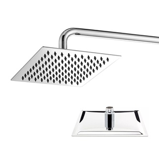 Chuveiro Quadrado Ducha Inox Cromado 20x20 Area Externa Piscina Banheiro