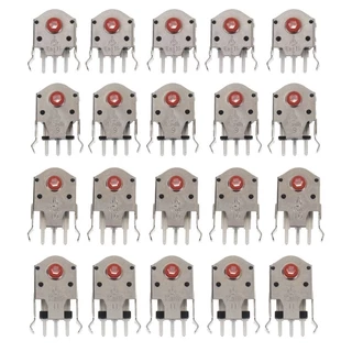 BEST 5Pcs Original Kailh New Edition Mouse Encoder Mouse Decoder Red Core 7mm/9mm/10mm/11mm Highly Accurate for Logitech