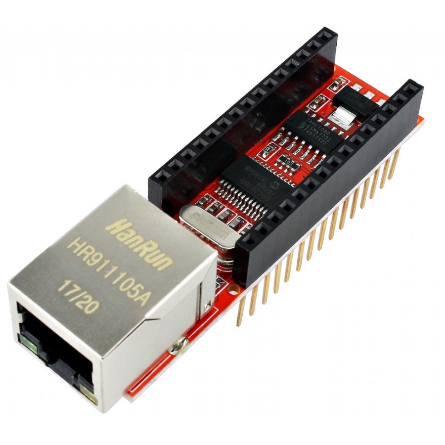 Modulo Ethernet Shield Enc28j60 Para Arduino Nano Shopee Brasil 5547
