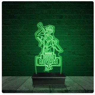 Luminária Abajur Acrílico Led - Fortnite Jogo 07