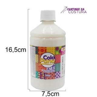 Cola Pano Glitter Gliart découpage artesanato 500 G